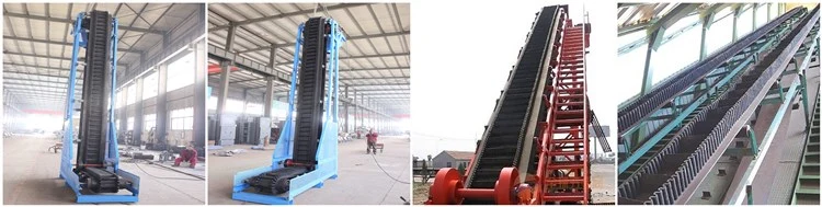 Cheap Price Grain Transport Mining Inclined Sidewall System Rubber Corrugated Belt Conveyor