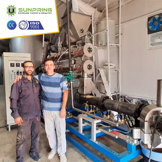PRO Dry Wet Dog Pet Cat Animal Chicken Floating Afunding Fish Feed Food Pellet Making Machine Mill Maker Equipamento Extrusor Granulador Processamento Linha de Produção