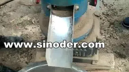 Casca de amendoim Serragem Pellet Mill Máquina para fazer pellets de madeira Molde plano Máquina de granulação de ração para aves