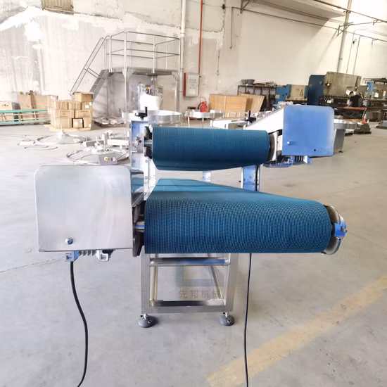 Esteira transportadora de grau alimentício branca usada na linha de produção de alimentos