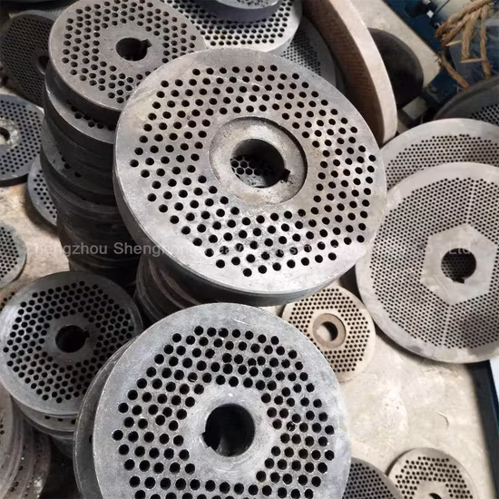 Máquina de prensa de pellets de fertilizante 220 volts para fertilizante orgânico, alimentação animal, matriz plana, máquinas de pellets, fertilizantes